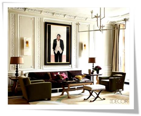 Michael Raun Home Interior Design and Decorating: ELLE Decor Feature